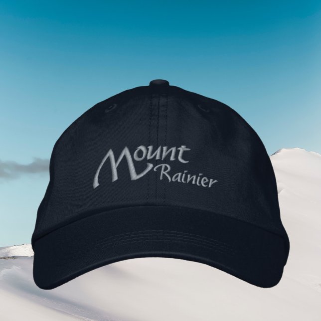 Boné Mont Rainier Washington Embroiderado Hat (Criador carregado)