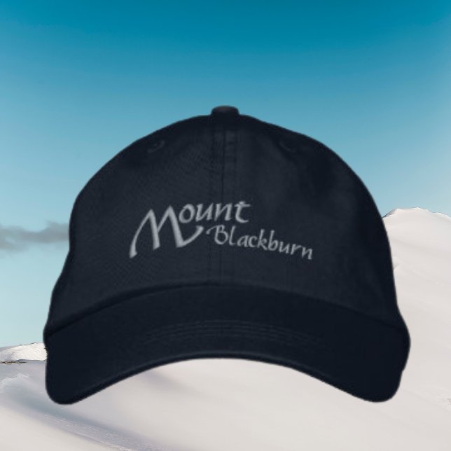 Boné Monte Blackburn Alaska Wrangell Embroiderado Hat (Criador carregado)