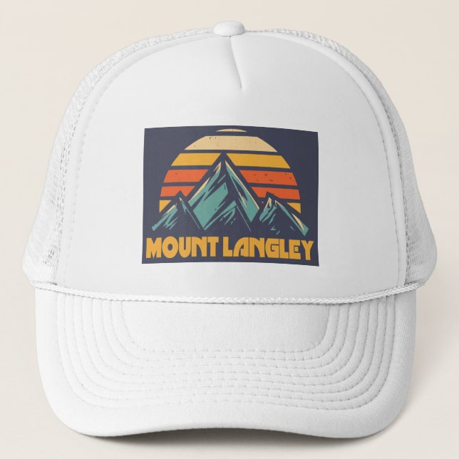 Boné Monte Langley California Retro Turquoise (Frente)