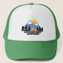 Montessori Forest Adventurors Logo Trucker hat