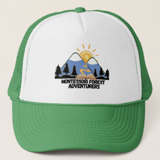 Boné Montessori Forest Adventurors Logo Trucker hat