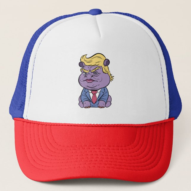 Boné Moo Deng Para Trump Hats, Donald Trump 2024 (Frente)