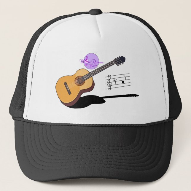 Boné MoonDreams Music Guitar Trucker Hat (Frente)