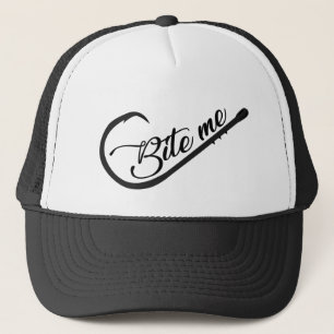Boné Morda-Me Pescar Gancho Engraçado