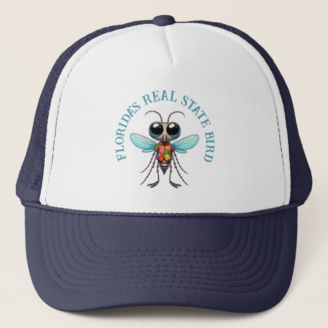 Boné Mosquito em Camisa Tropical - pode personalizar (Frente)