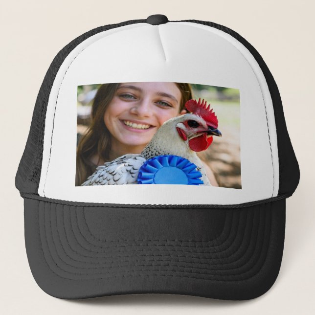 Boné Mostrar Foto de Aves Personalizadas (Frente)