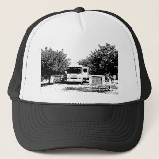 Boné Motorhome no parque do rv