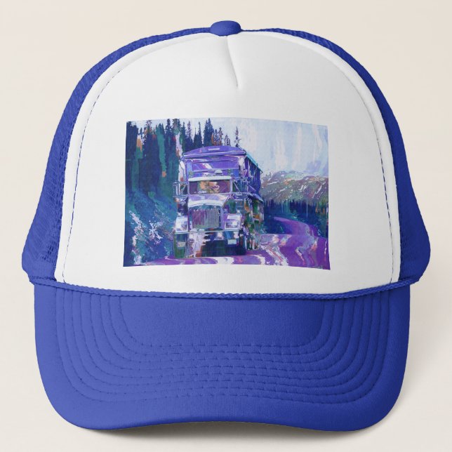 BONÉ MOTORISTAS DE CAMINHÃO DE GRANDES CAMINHÕES (Frente)