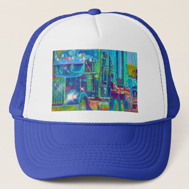 BONÉ MOTORISTAS DE CAMINHÃO DE GRANDES CAMINHÕES (Frente)