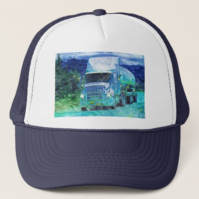 BONÉ MOTORISTAS DE CAMINHÃO DE GRANDES CAMINHÕES (Frente)