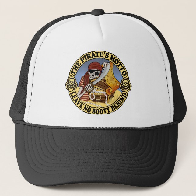 Boné Motto Pirate (Frente)