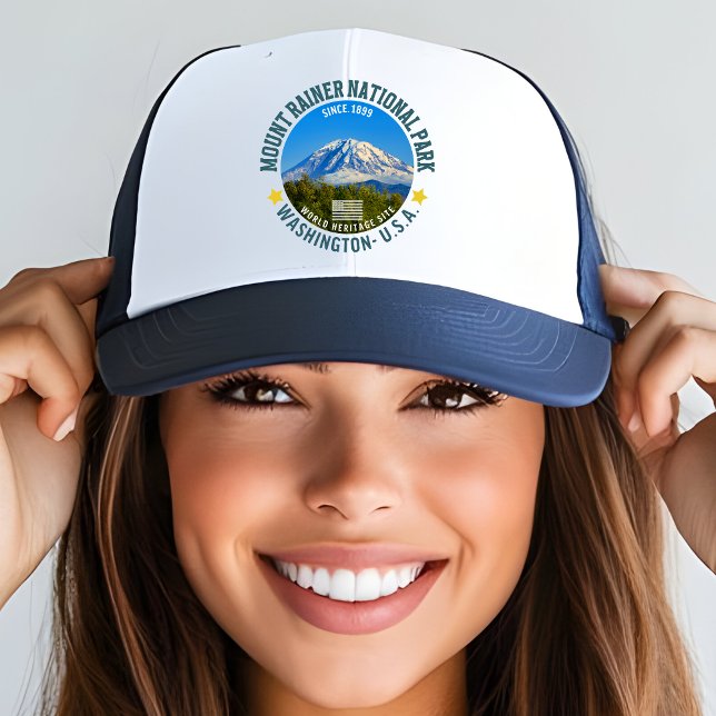 Boné Mount Rainier National Park Hat – Washington (Criador carregado)
