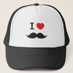 Boné Moustache do amor