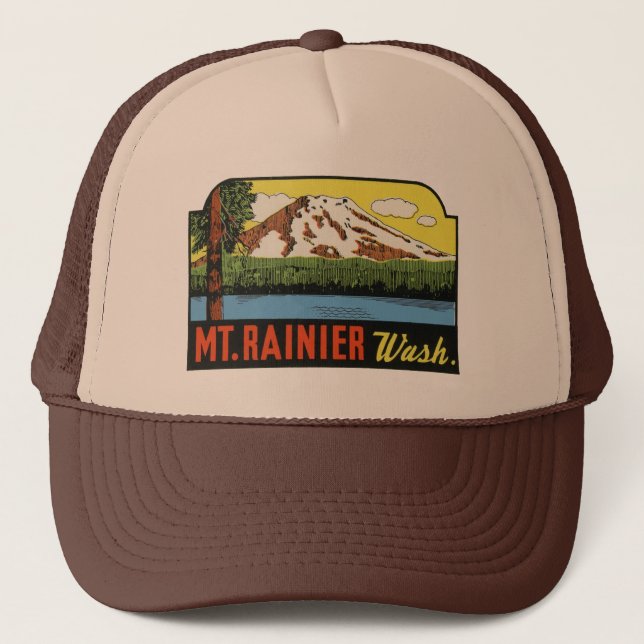 Boné Mt. Rainer Washington Baseball Hat (Frente)