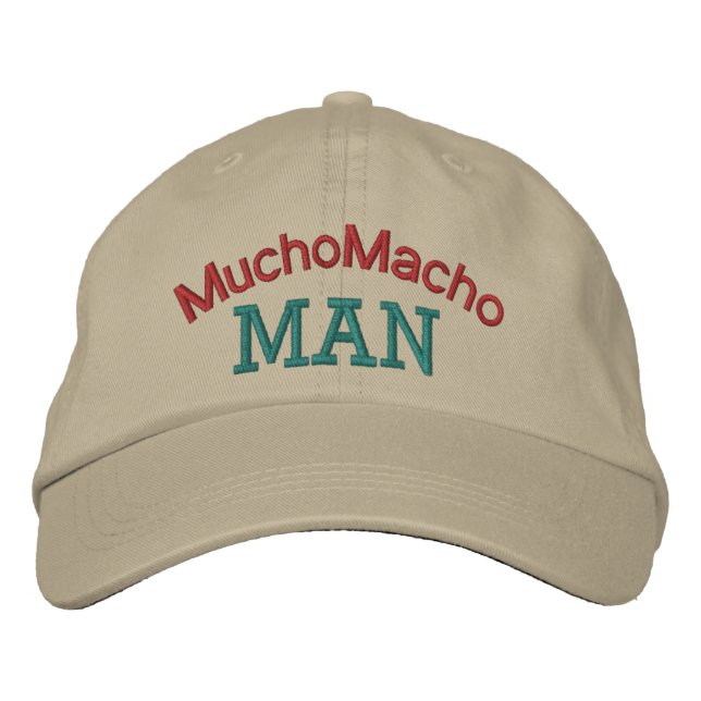 Boné Mucho Macho Man por SRF (Frente)