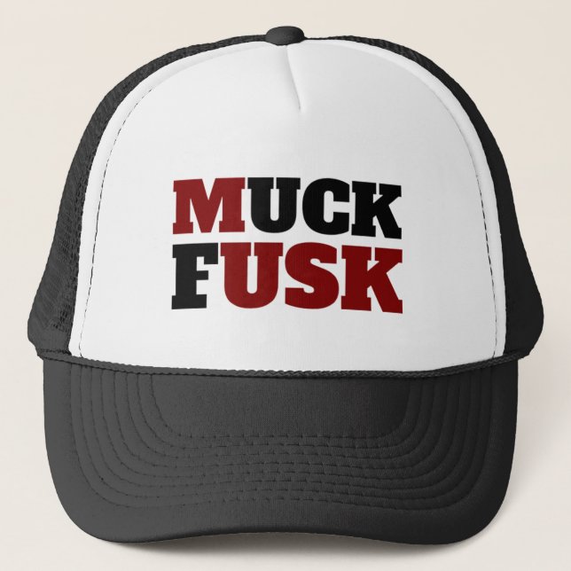 Boné "MUCK FUSK" Trucker Hat (Frente)
