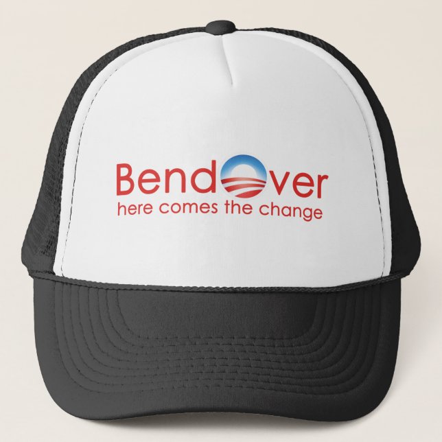 Boné Mudança de tendências para Barack Obamas (Frente)