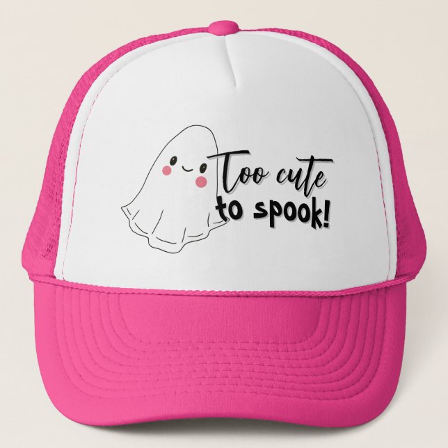 Boné Muito bonito para "Spook Halloween Ghost Trucker H (Frente)