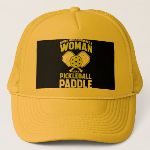 Boné Mulher de Pickleball Presente Divertido para Jogad