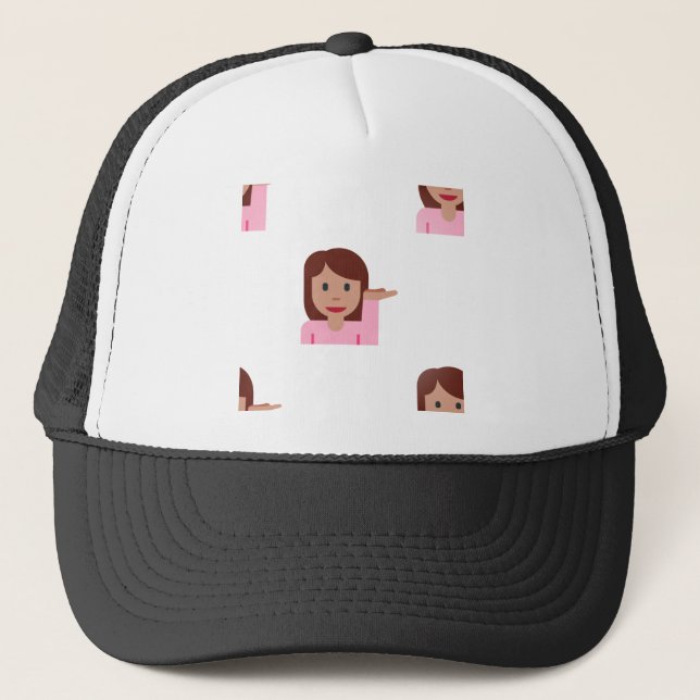 Boné mulher emoji (Frente)