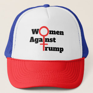 Boné Mulheres Contra Trump Trucker Hat