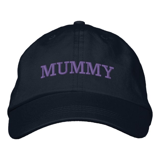 Boné Mummy Hat | Presente de dia de mãe (Frente)