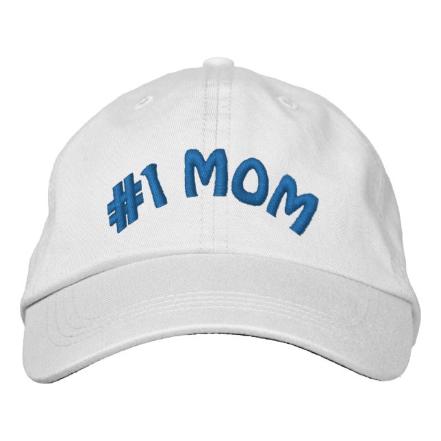 Boné Mundos Bonitos Maior Número Um #1 Mãe (Frente)