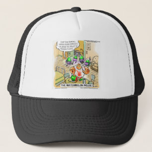 Boné Murder de Melancia Camisetas Divertidas Canecas e