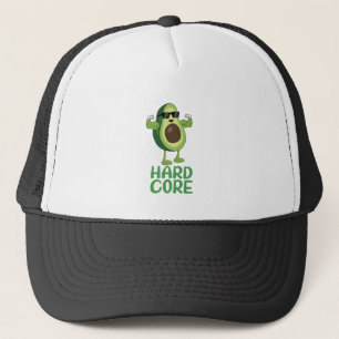 Boné Muscular Hardcore Avocado Funny