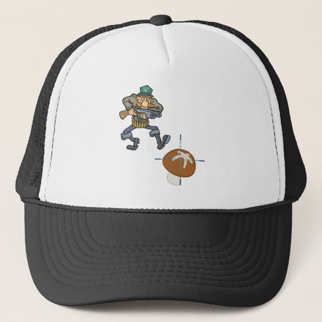 Boné Mushroom Hunter Está Vindo (Frente)
