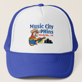 Boné Music City Phins Trucker Hat