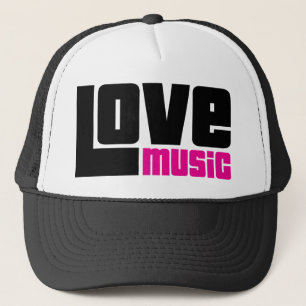 Boné Música do amor