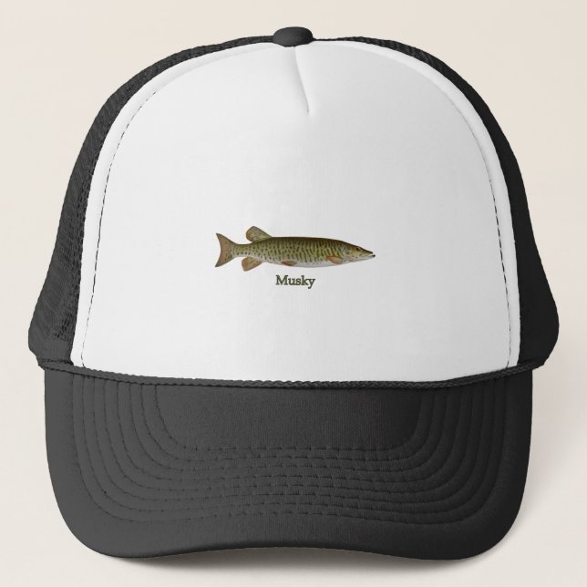 Boné Musky (muskellunge) (Frente)