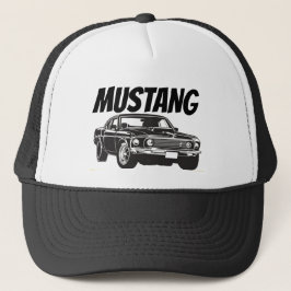 Boné Mustang Trucker Hat