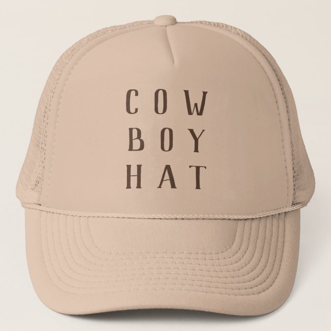 Boné My First Rodeo Western Birthday Cowboy Party Hat (Frente)