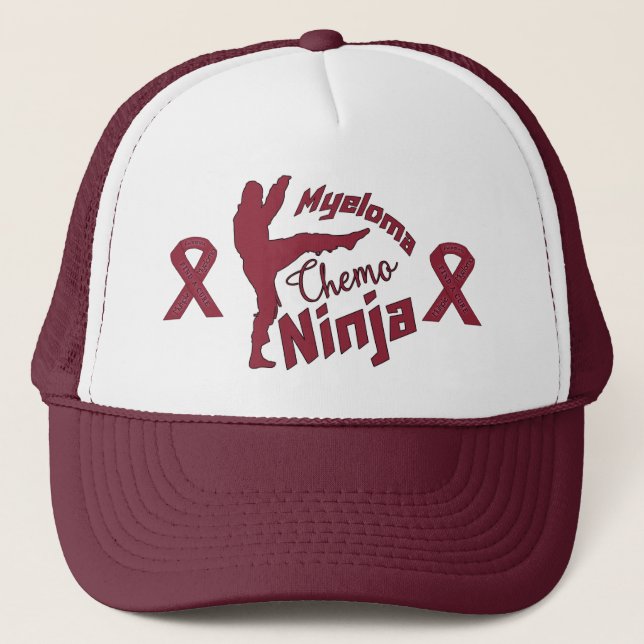 Boné Myeloma Chemo Ninja (Frente)