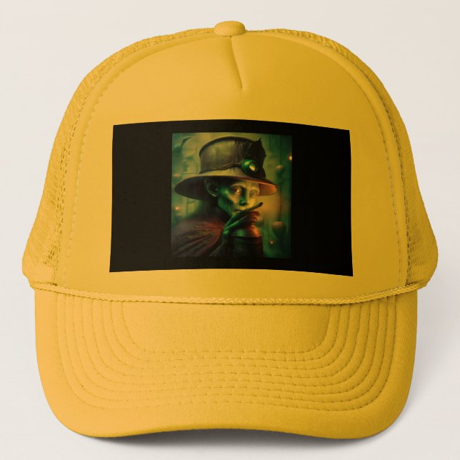 Boné Mysterious Lady Pointing Finger At You (Frente)