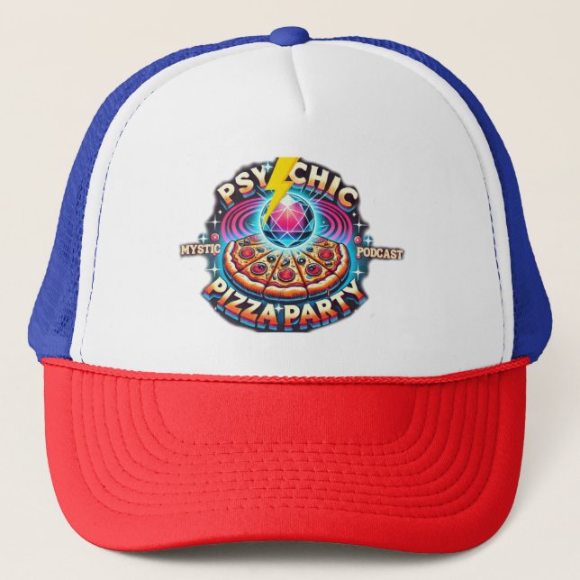 Boné Mystic Podcast Pizza Party Hat (Frente)