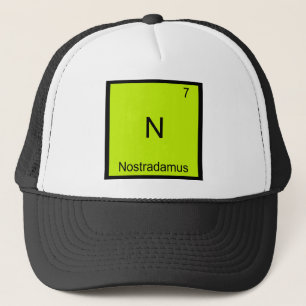Boné N - Nostradamus Camiseta de Símbolo de Elemento de