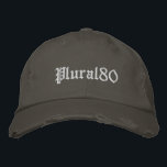 Boné Na moda monograma<br><div class="desc">boné bordado de beisebol monograma com na moda.</div>