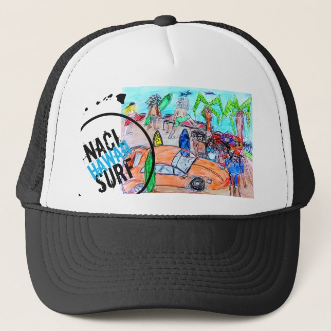 Boné NaCL HAWAII SURFE (Frente)