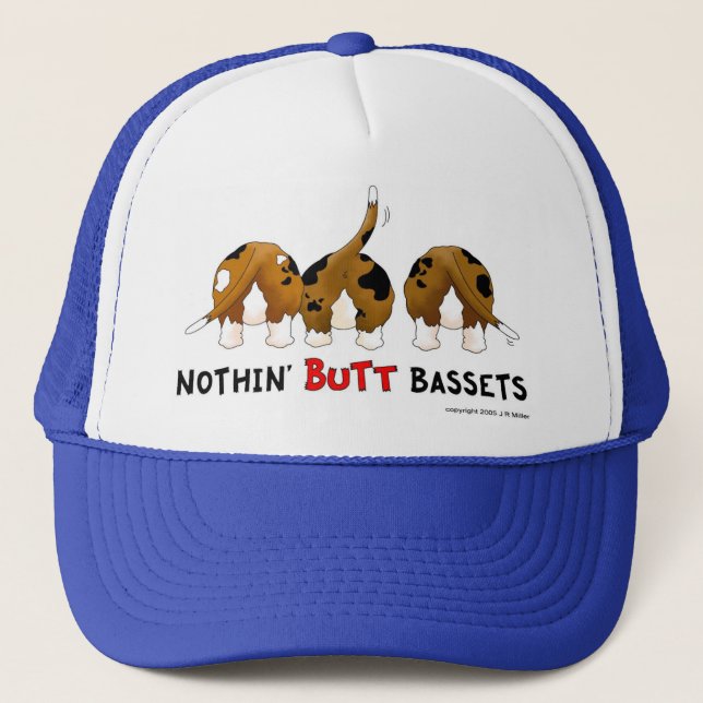 Boné Nada termina Bassets (Frente)