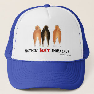 Boné Nada termina o chapéu de Shiba Inus