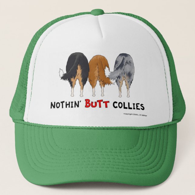 Boné Nada termina o chapéu dos Collies (Frente)