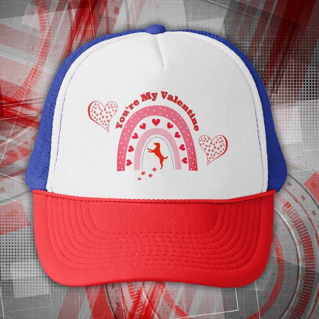 Boné Namorados de cão - Você é meu Namorados | (Criador carregado)