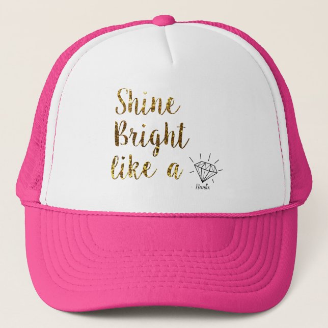 Boné Nanlix GORRA (White and Pink) (Frente)