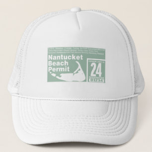 Boné Nantucket Beach Permit 2024 Green