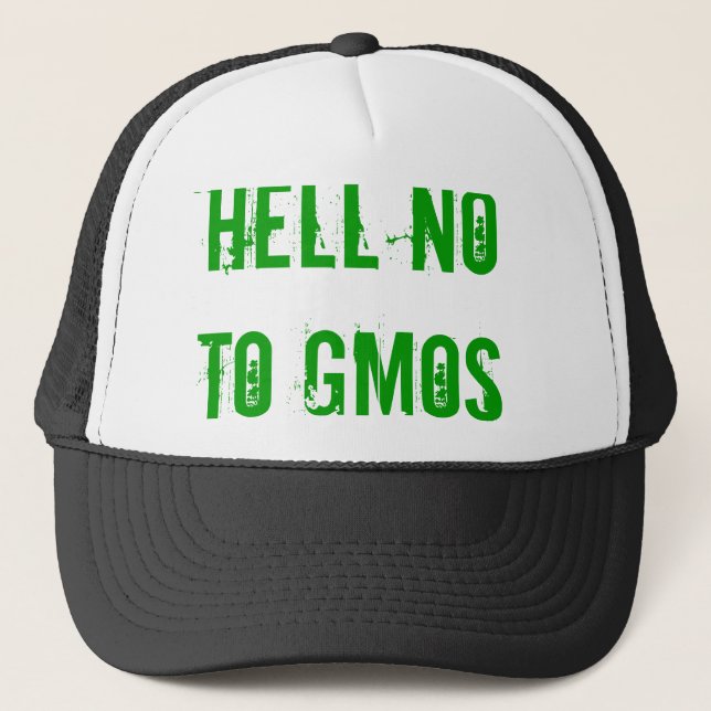 Boné Não ao chapéu dos GMOs (Frente)