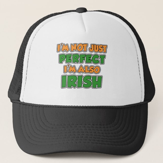 Boné Não Apenas Irlandês Perfeito (Frente)