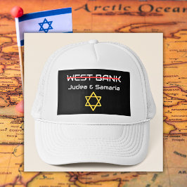 Boné Não Cisjordânia, Judeia Samaria Israel